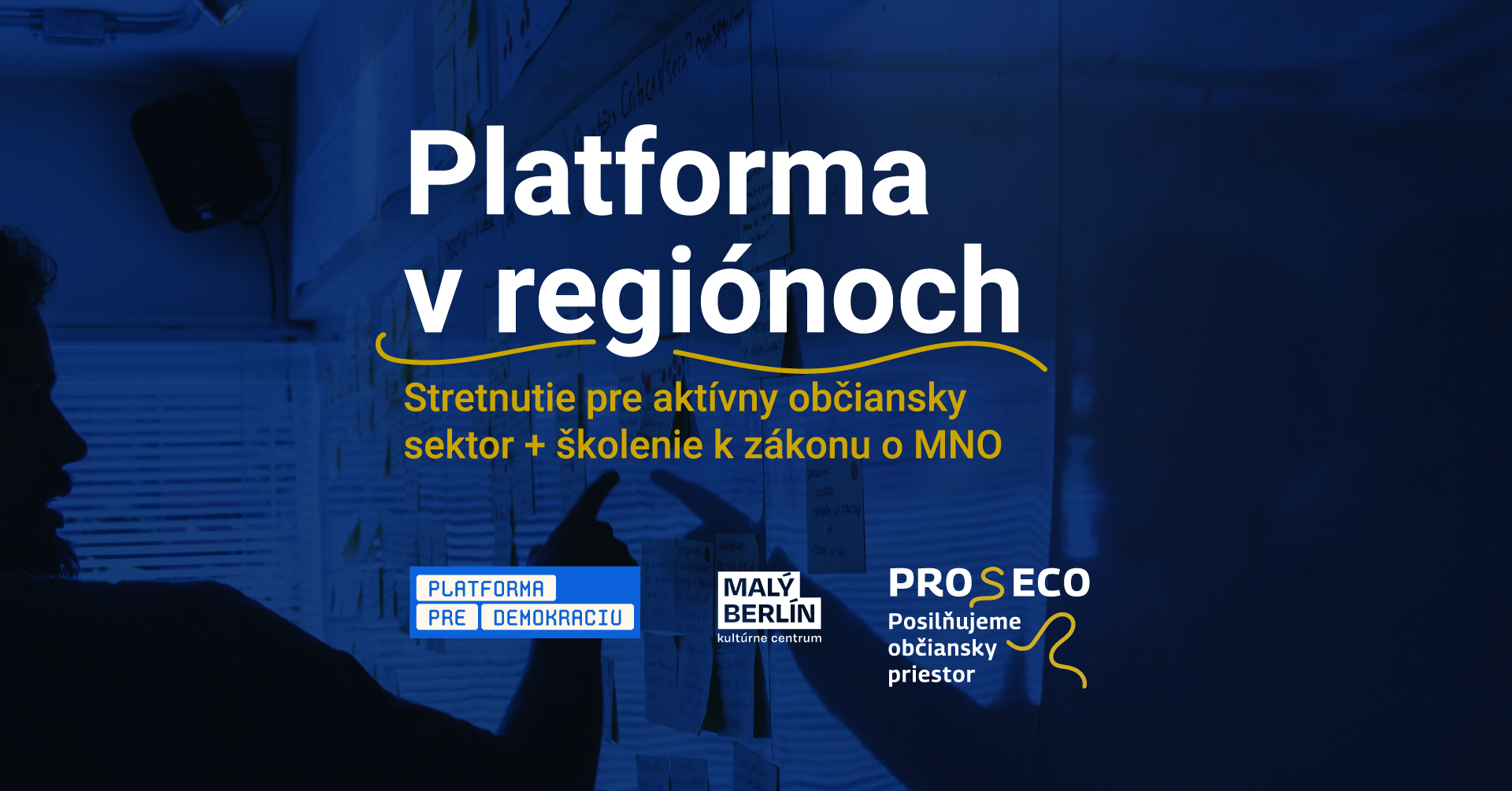 Platforma v regiónoch | Stretnutie pre aktívny občiansky sektor + školenie k zákonu o MNO