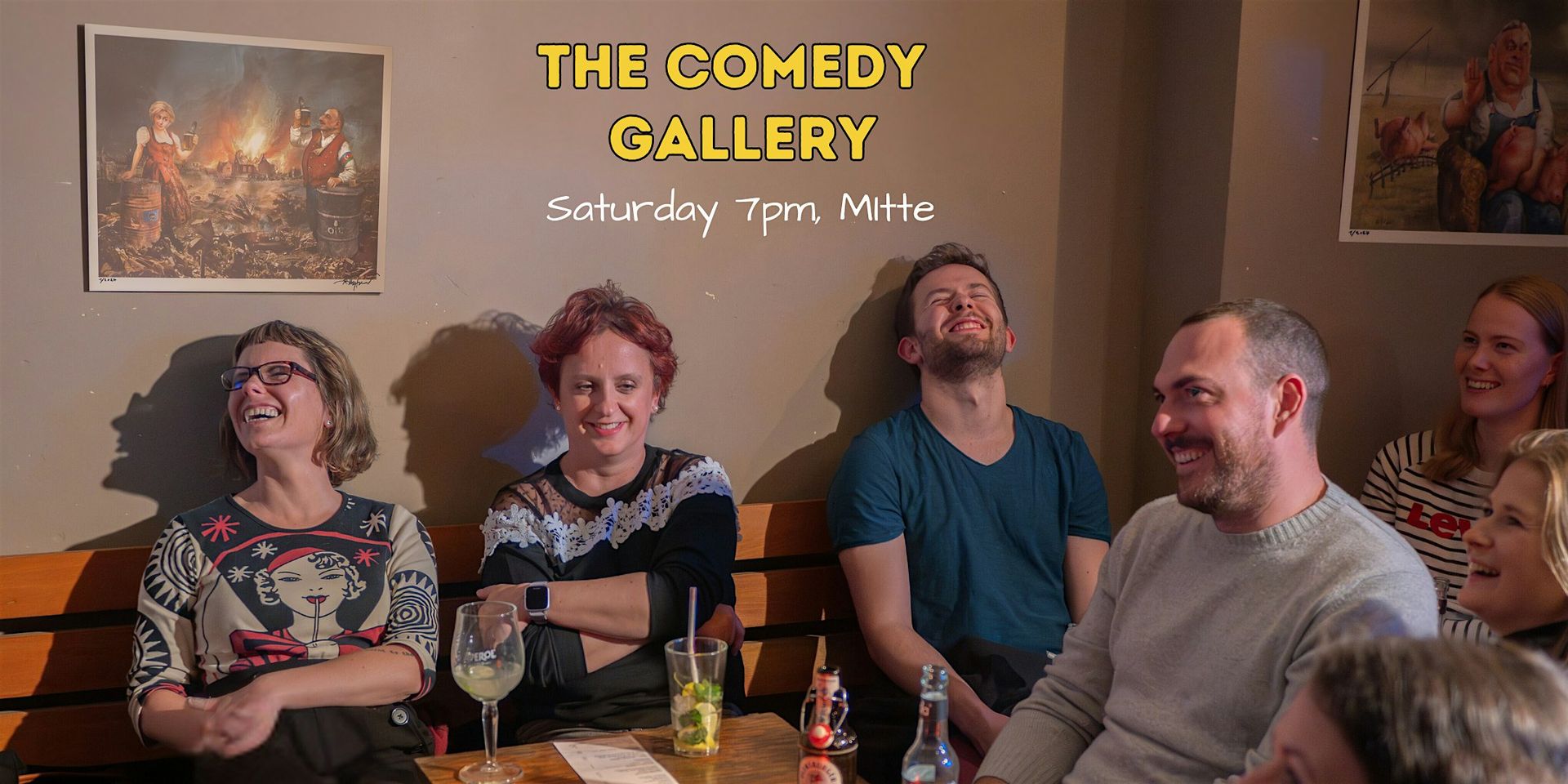 Comedy in an Art Gallery (Mitte) - Saturday Comedy Special