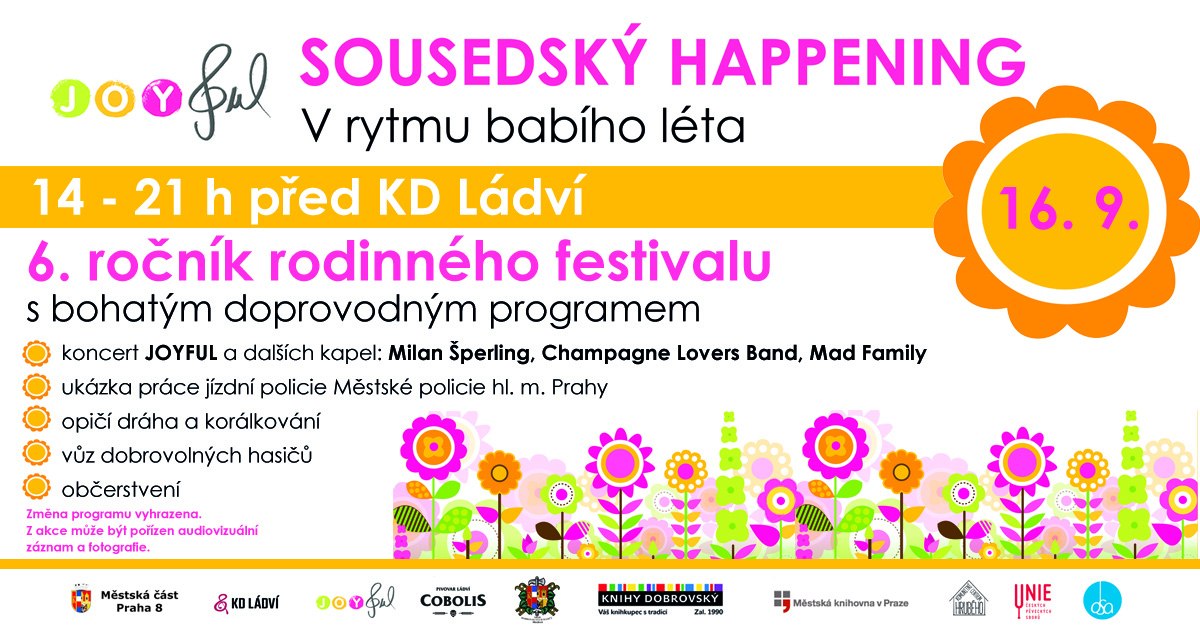 SOUSEDSKÝ HAPPENING V RYTMU BABÍHO LÉTA