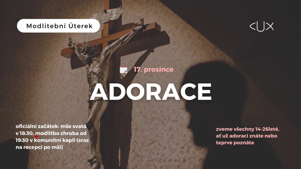 Modlitební Úterek: Adorace