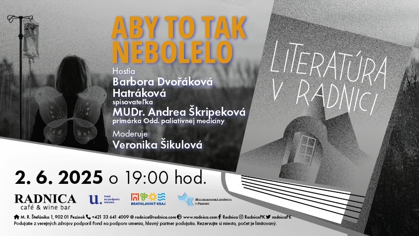 LITERATÚRA V RADNICI: Aby to tak nebolelo