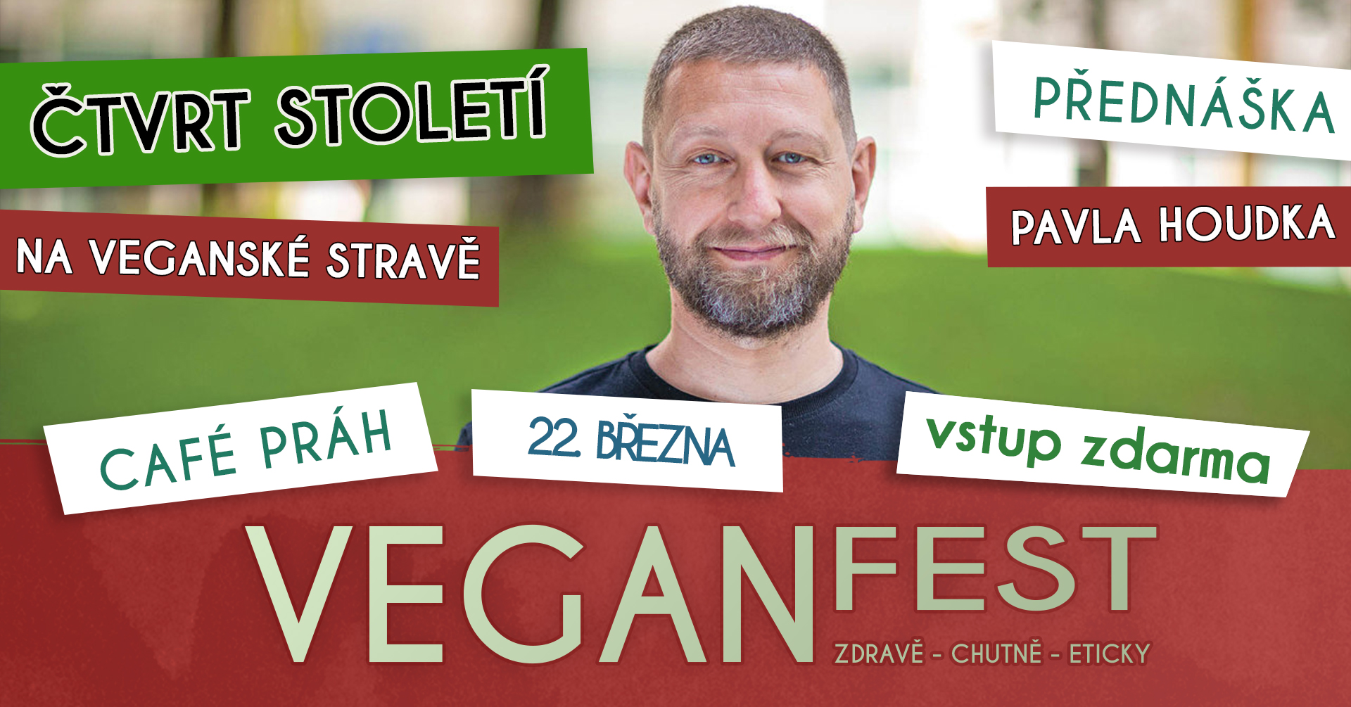 Čtvrt století na veganské stravě - Pavel Houdek