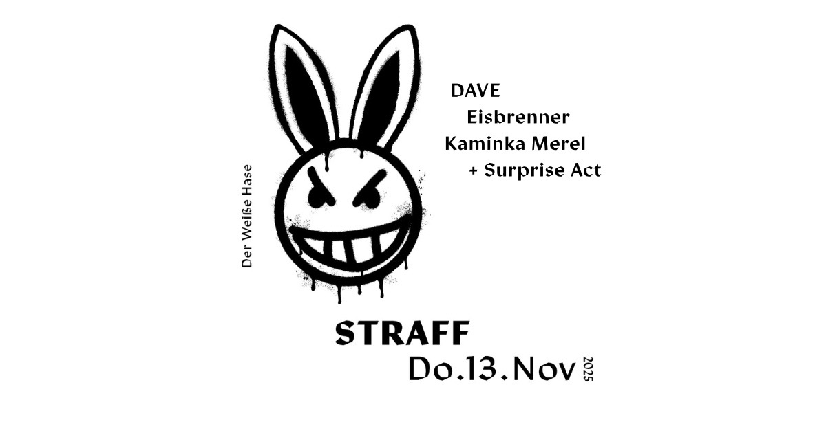 Straff / thursday Techno / 5€ until 1 AM