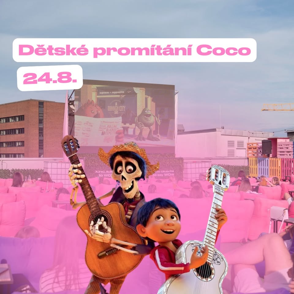 Dětské promítání pod širým nebem 🍿