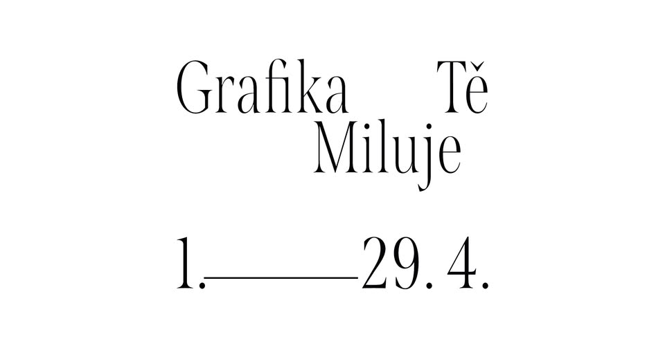 Grafika Tě Miluje
