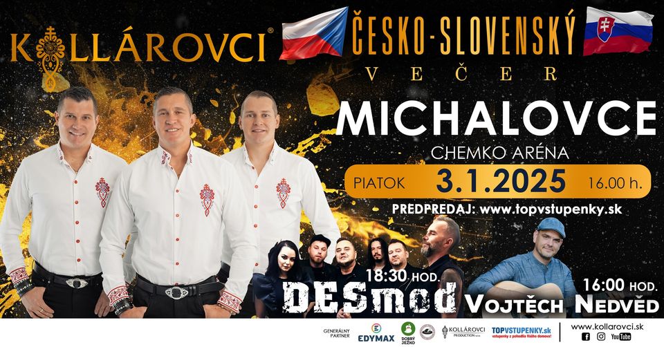 MICHALOVCE- Česko-Slovenský večer 2025