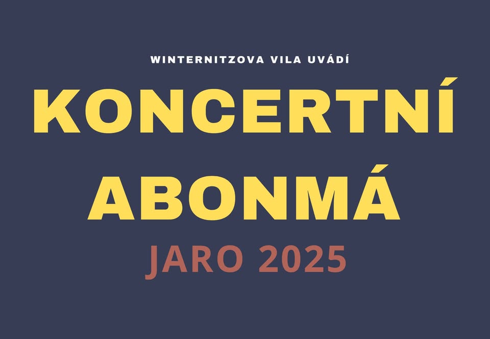 Koncertní abonmá - jaro 2025