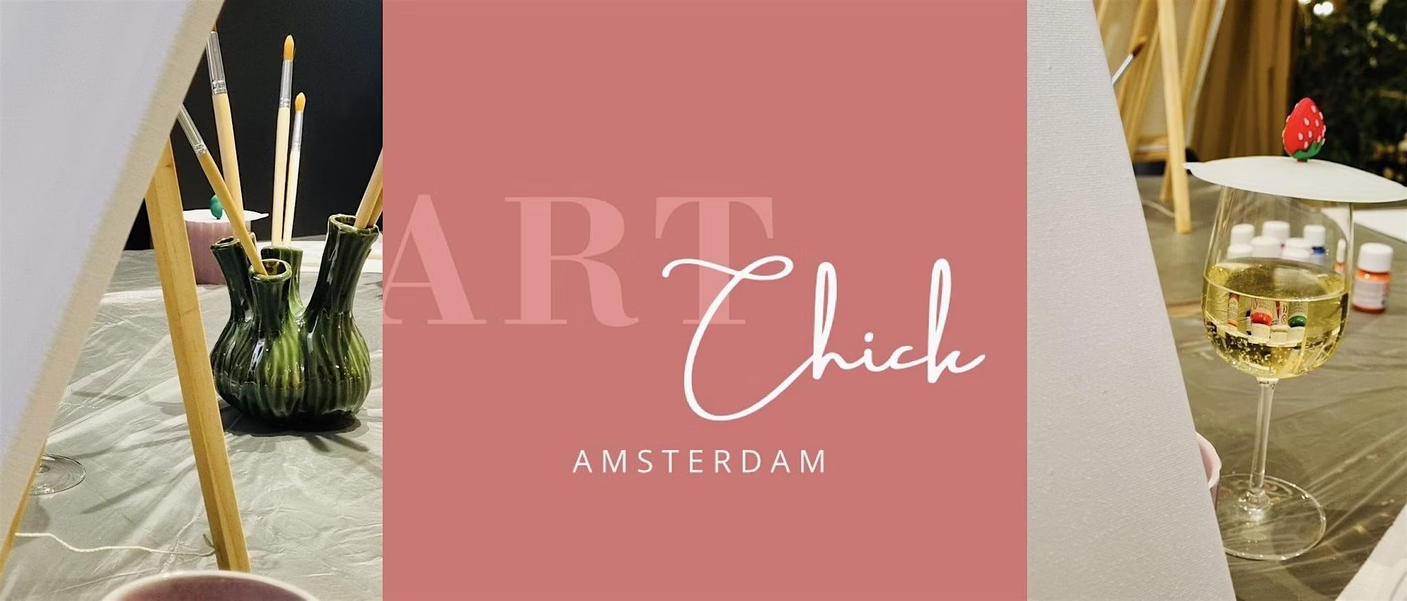 Sip and Paint with ARTchick Amsterdam