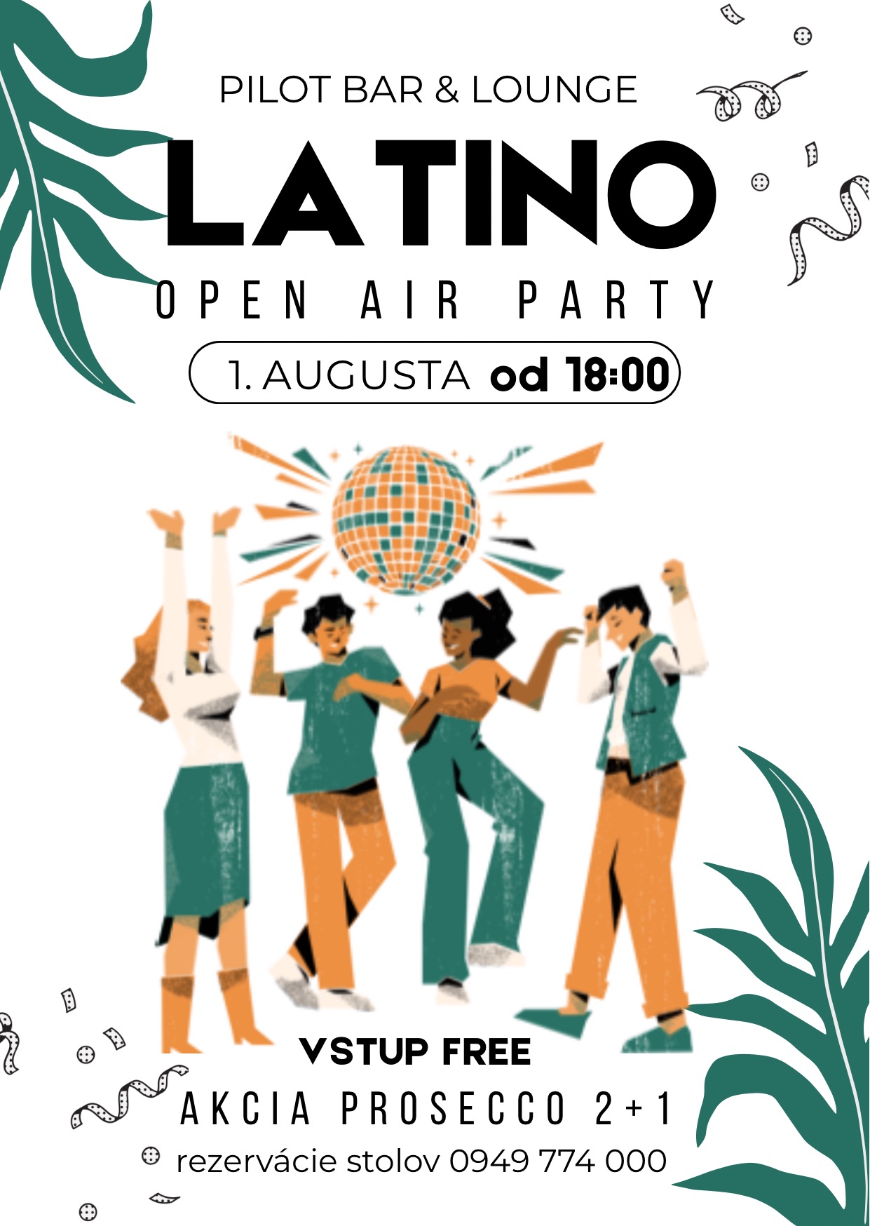 Latino oper air Pilot Bar - Letisko Košice