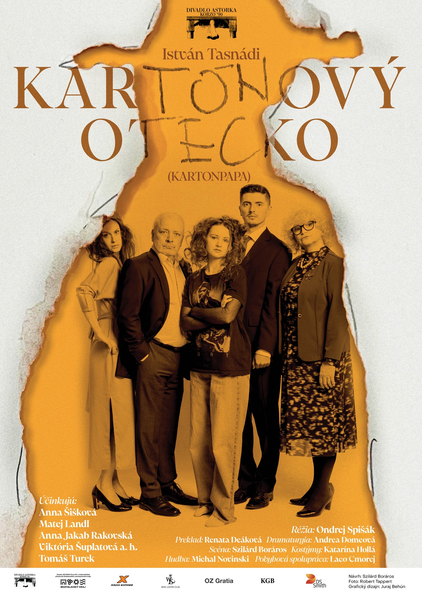 Kartónový otecko