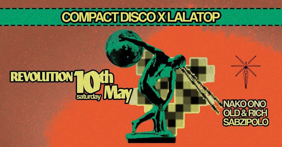 COMPACT DISCO X LALATOP: Nako Ono, Sabzipolo, Old & Rich
