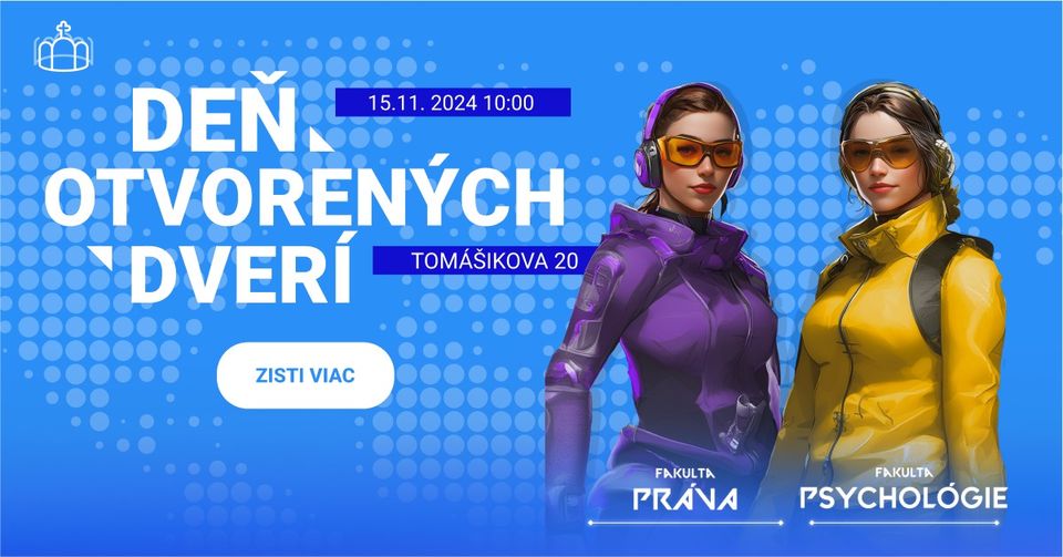 Deň otvorených dverí na Paneurópskej vysokej škole!
