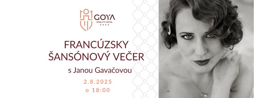 Francúzsky šansónový večer s Janou Gavačovou