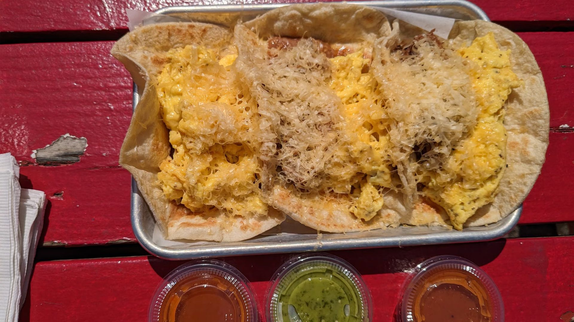 It's a rare Sunday Brunch ... with BBQ Tacos 😯😋