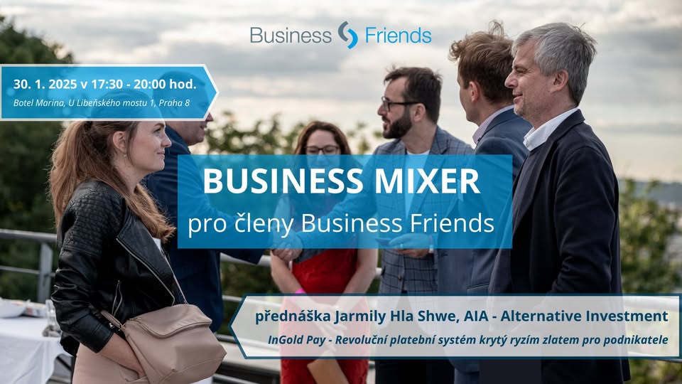 Business Mixer pro členy Business Friends