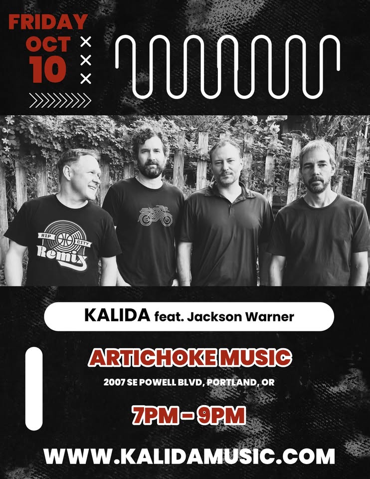 Kalida (feat Jackson Warner) Live @ The Artichoke