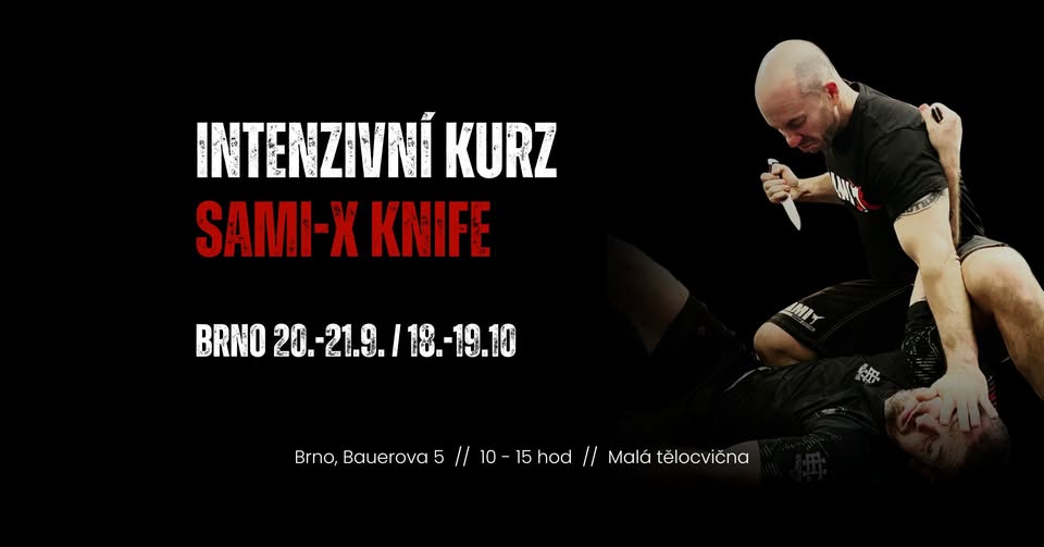 Intenzivní kurz boje nožem - SAMI-X KNIFE