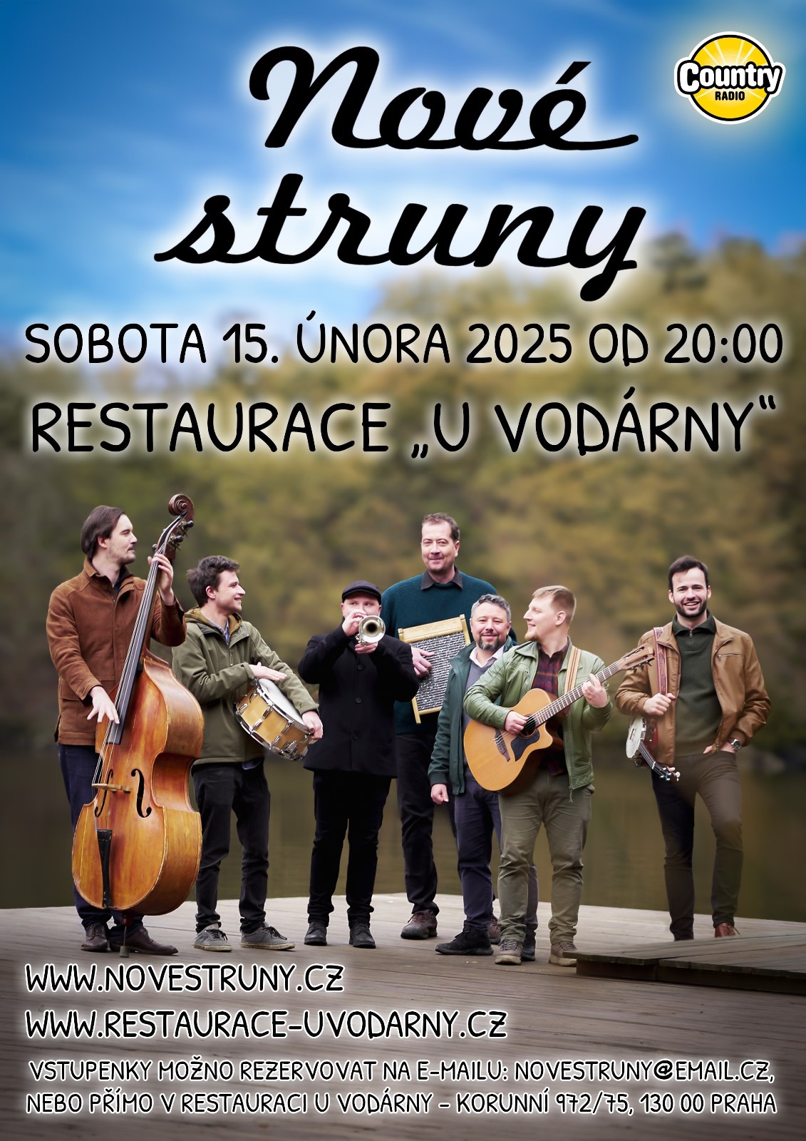 Zimní Vodárna se Strunami ❄️🎵