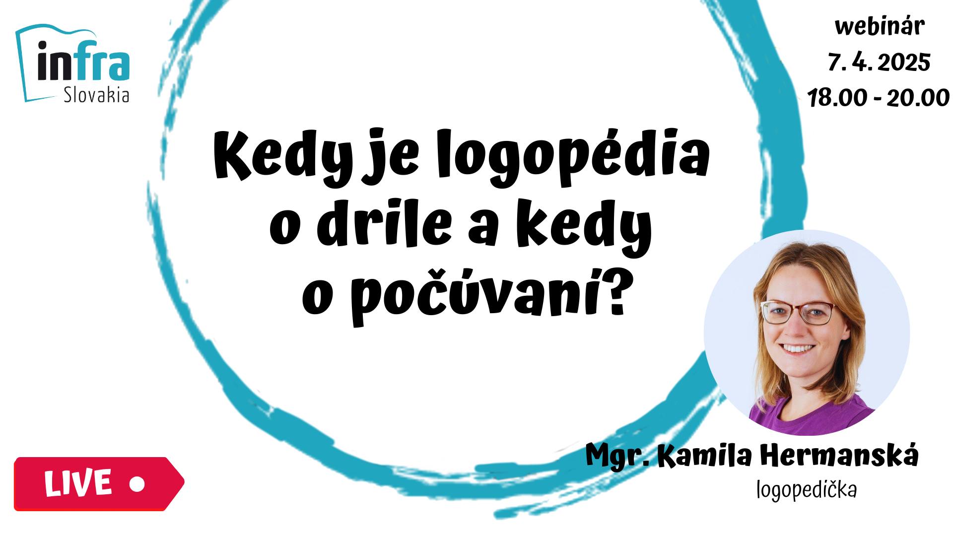 Kedy je logopédia o drile a kedy o počúvaní?  Online s logopedičkou.