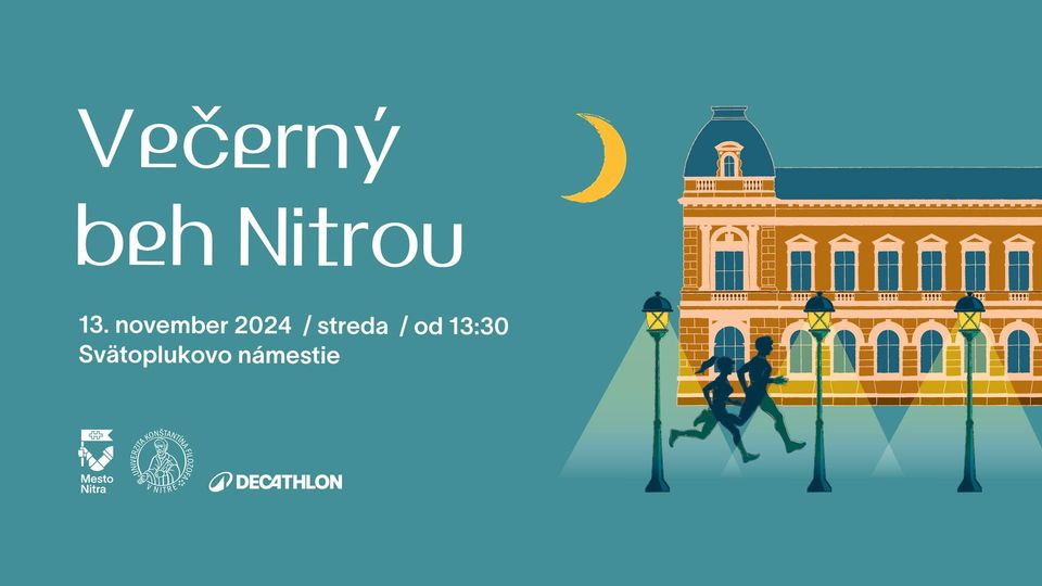 Večerný beh Nitrou 2024