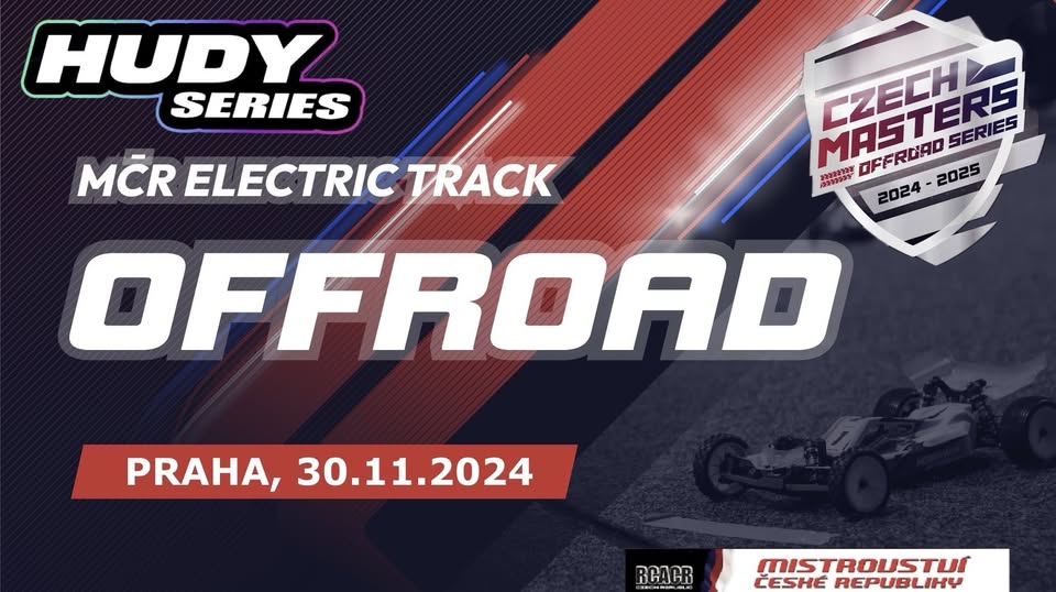 MČR Electric Buggy 2024 + Czech Masters Series Offroad 2024/25 by HUDY Series R1