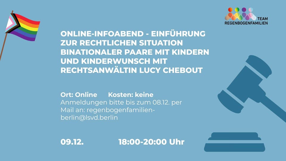 Einführung zur rechtliche Situation binationaler Paare mit Kindern und Kinderwunsch