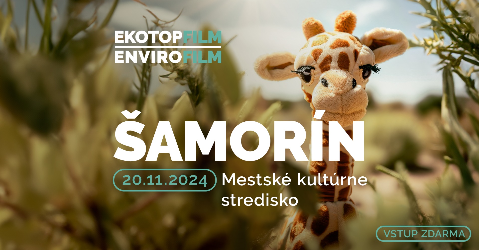Šamorín - Filmový festival Ekotopfilm I Envirofilm TOUR 2024
