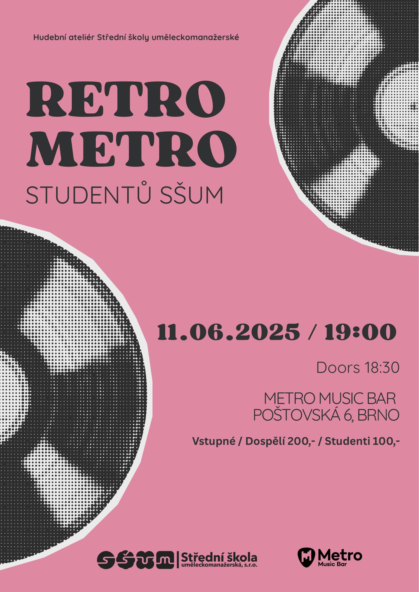 RETRO METRO Studentů SŠUM