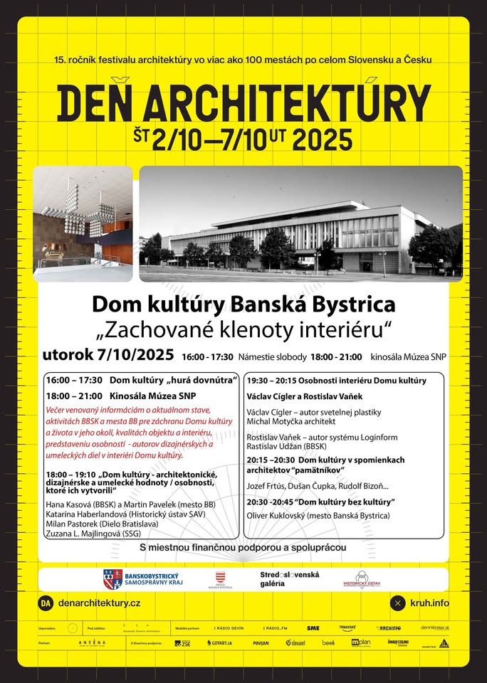 Dom kultúry Banská Bystrica „Zachované klenoty interiéru“