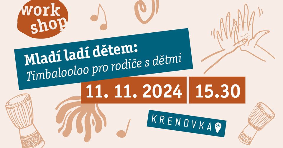 Mladí ladí dětem: Timbalooloo pro rodiče s dětmi (2. lekce)