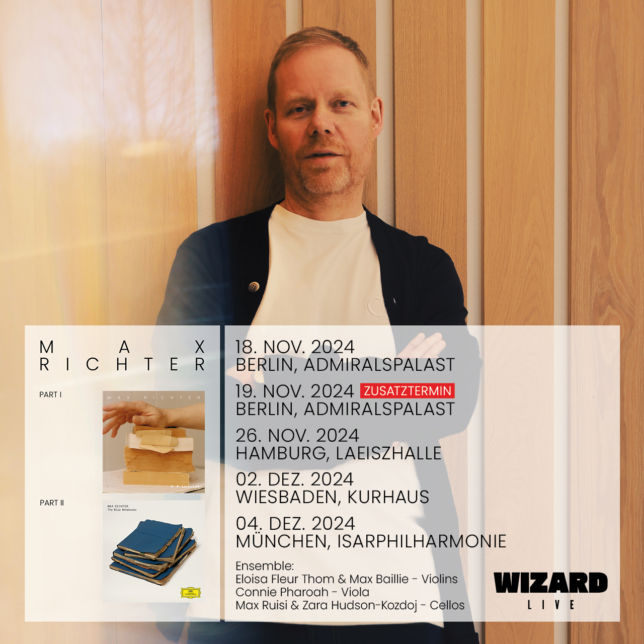 Max Richter - Berlin / Zusatzshow