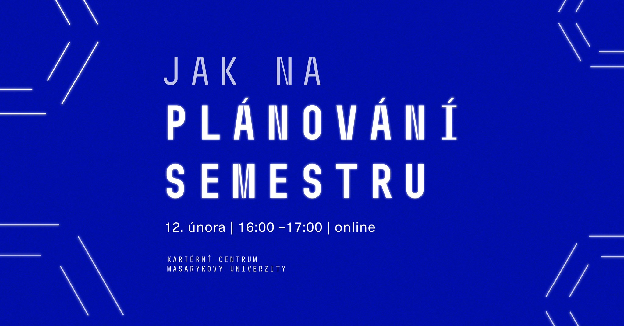 Jak na plánování semestru (online)