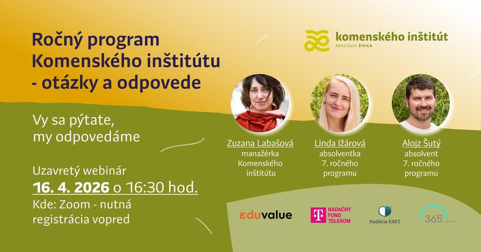 Ročný vzdelávací program – OTÁZKY A ODPOVEDE (nutná registrácia)