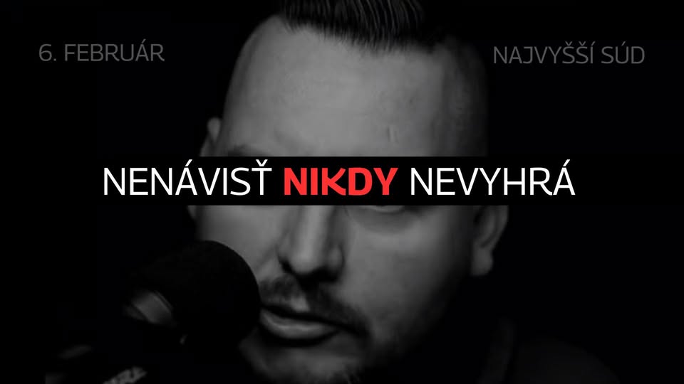 Nenávisť nikdy nevyhrá