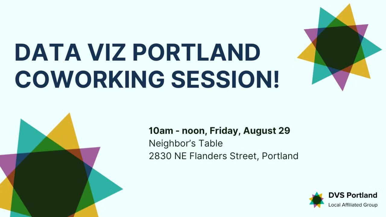 Data Viz Portland - Coworking Session