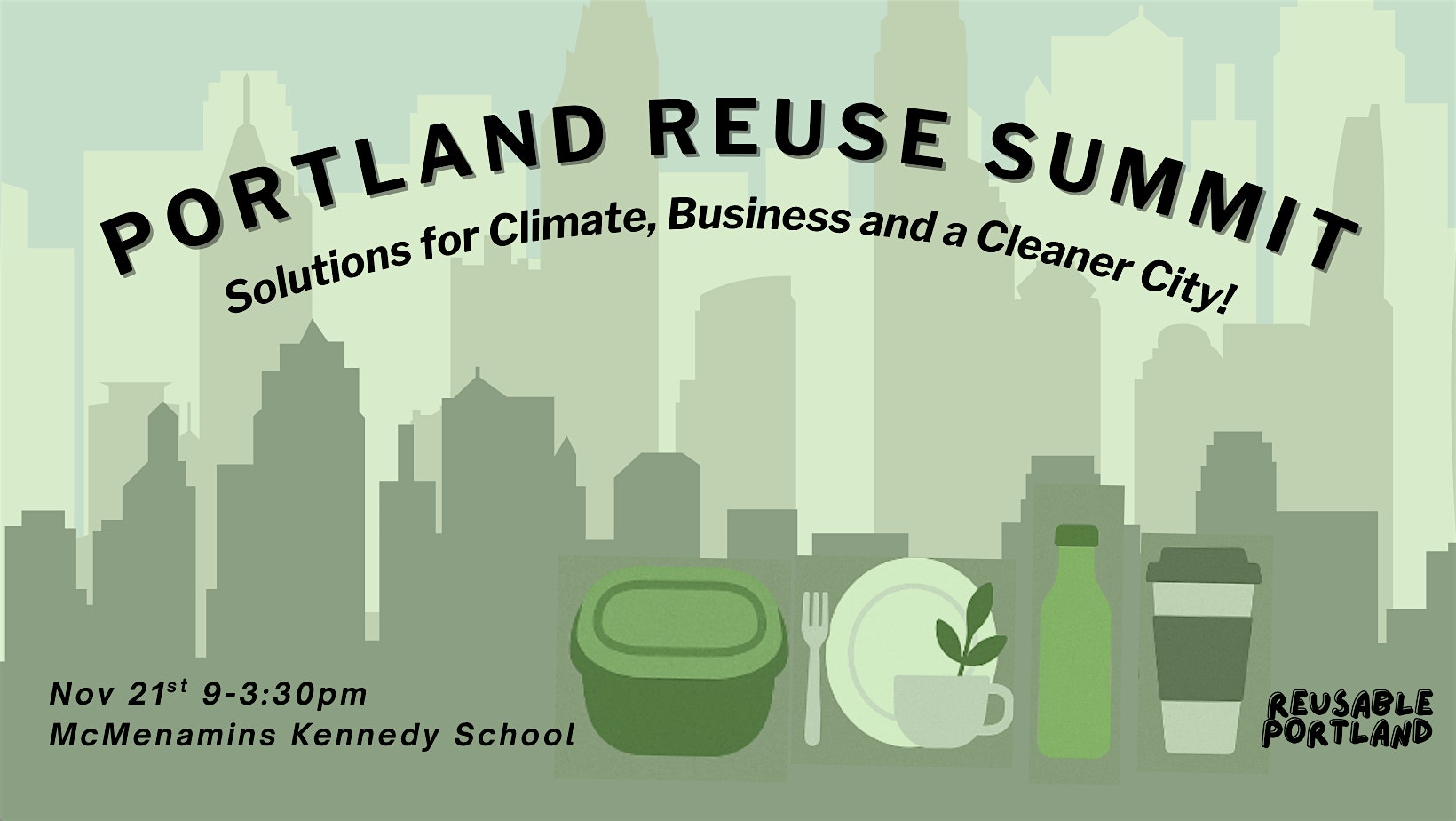 Portland REUSE Summit - Solutions for Climate, Business and a Cleaner City