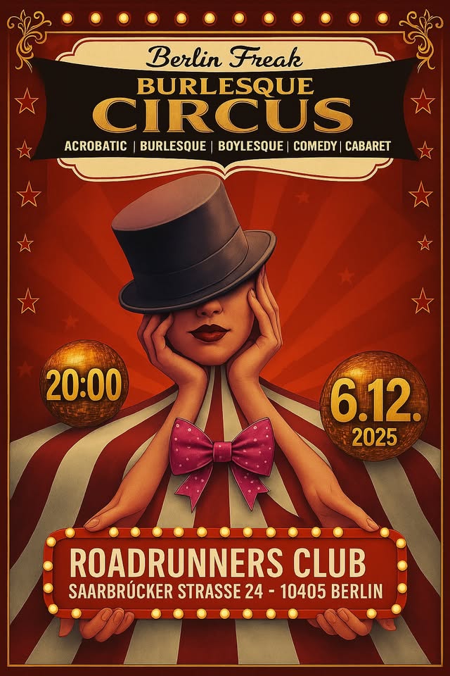 BERLIN FREAK BURLESQUE CIRCUS Christmas Show