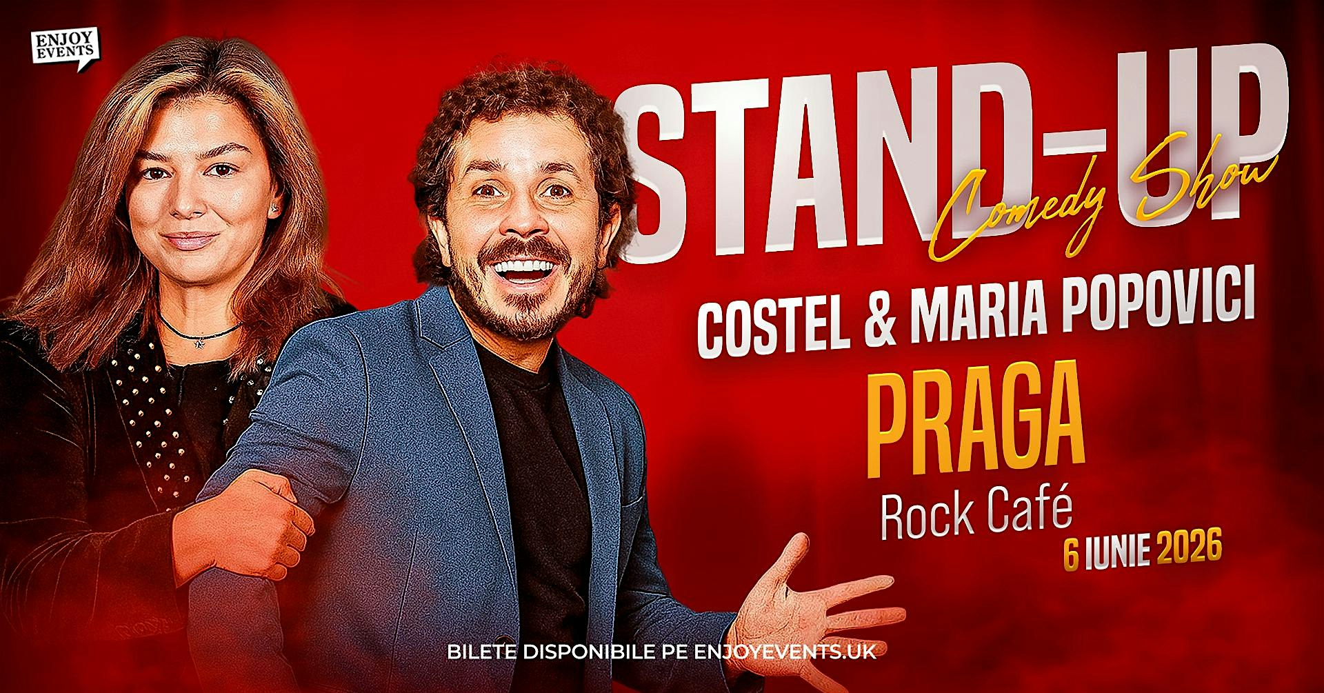 MARIA & COSTEL | PRAGA | STAND-UP COMEDY SHOW | 06.06.2026