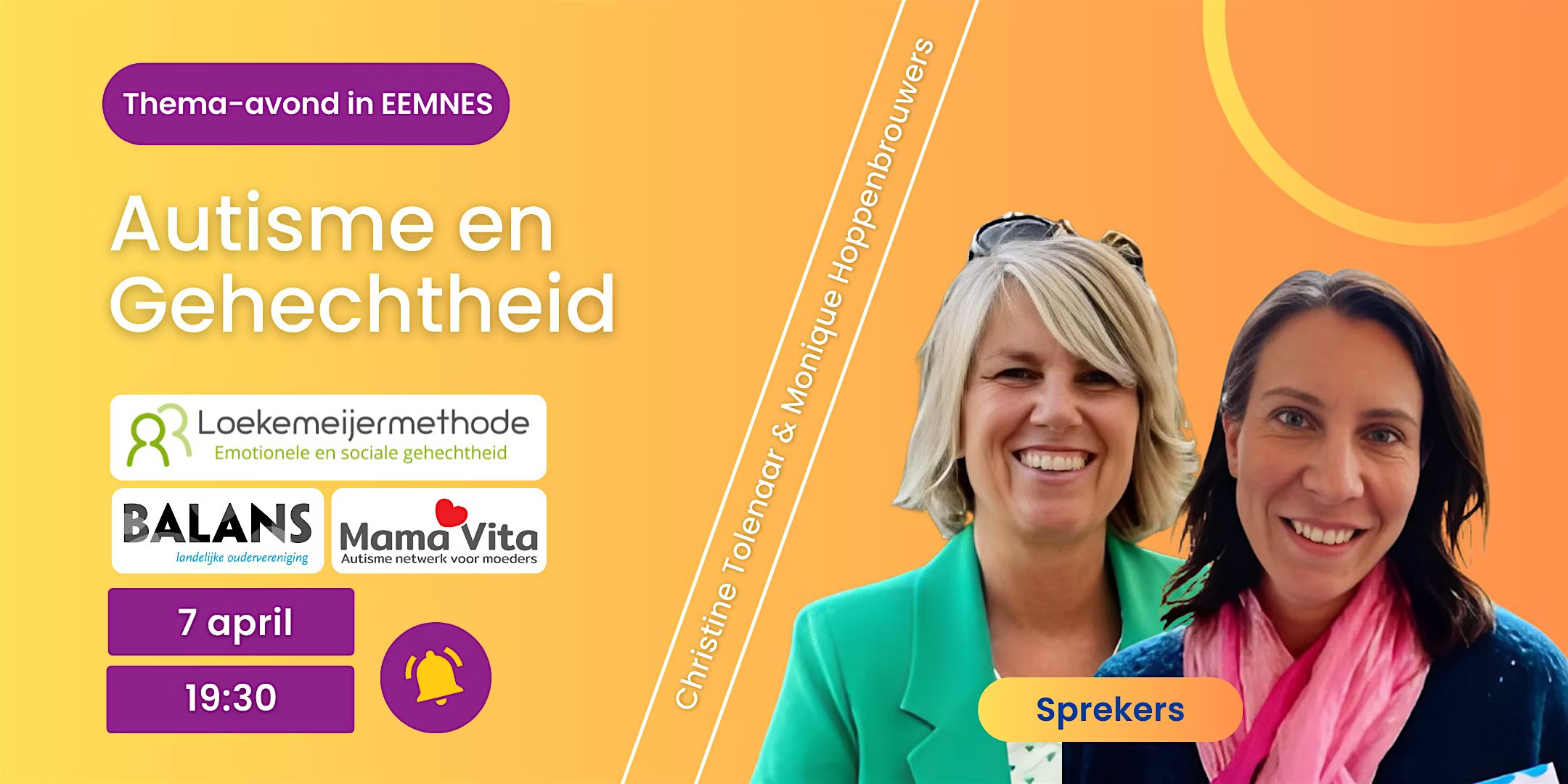 Thema-avond 'Autisme en Gehechtheid'