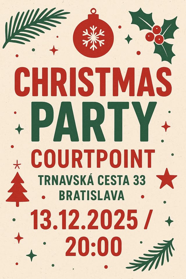 Vianočná párty v Courtpoint