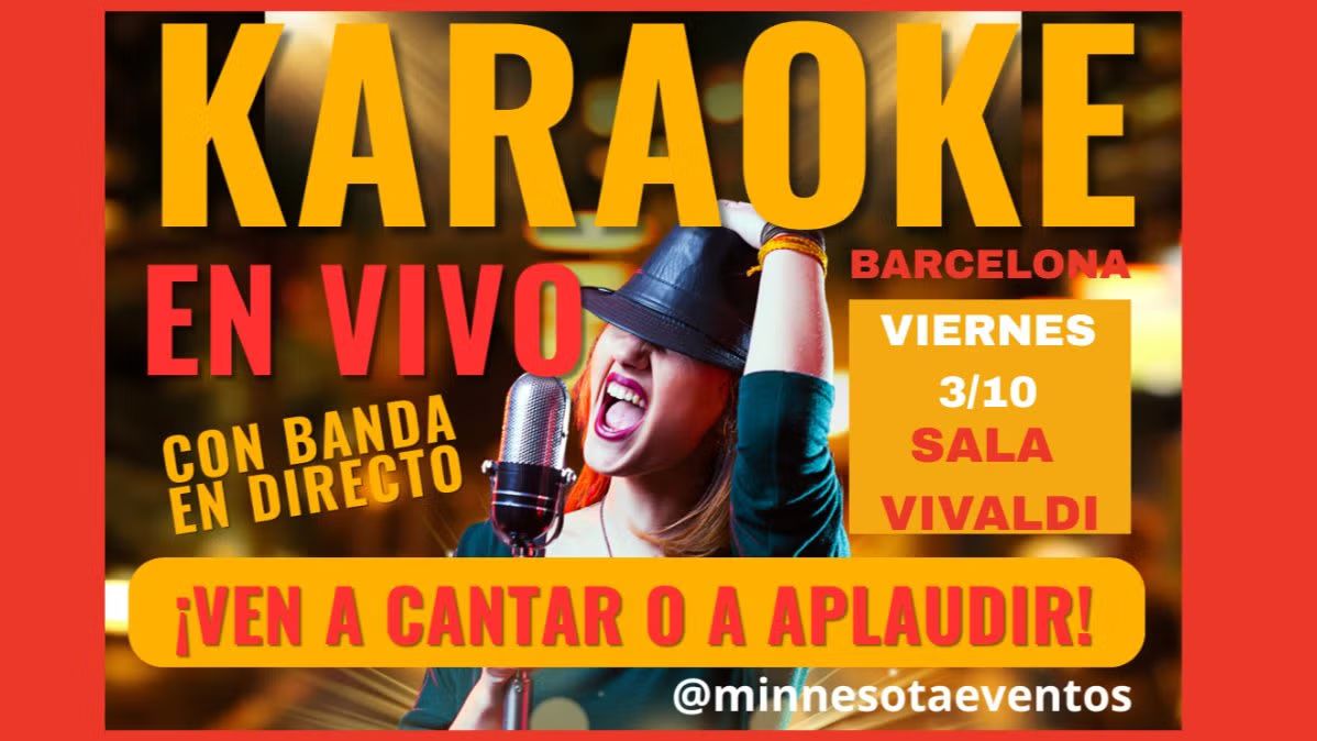 KARAOKE EN VIVO BARCELONA