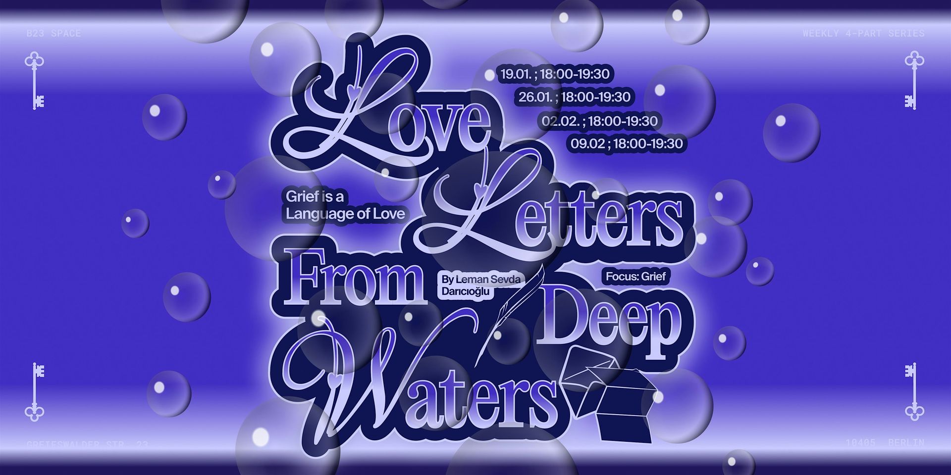 Love Letters from Deep Waters | Grief is a Language of Love