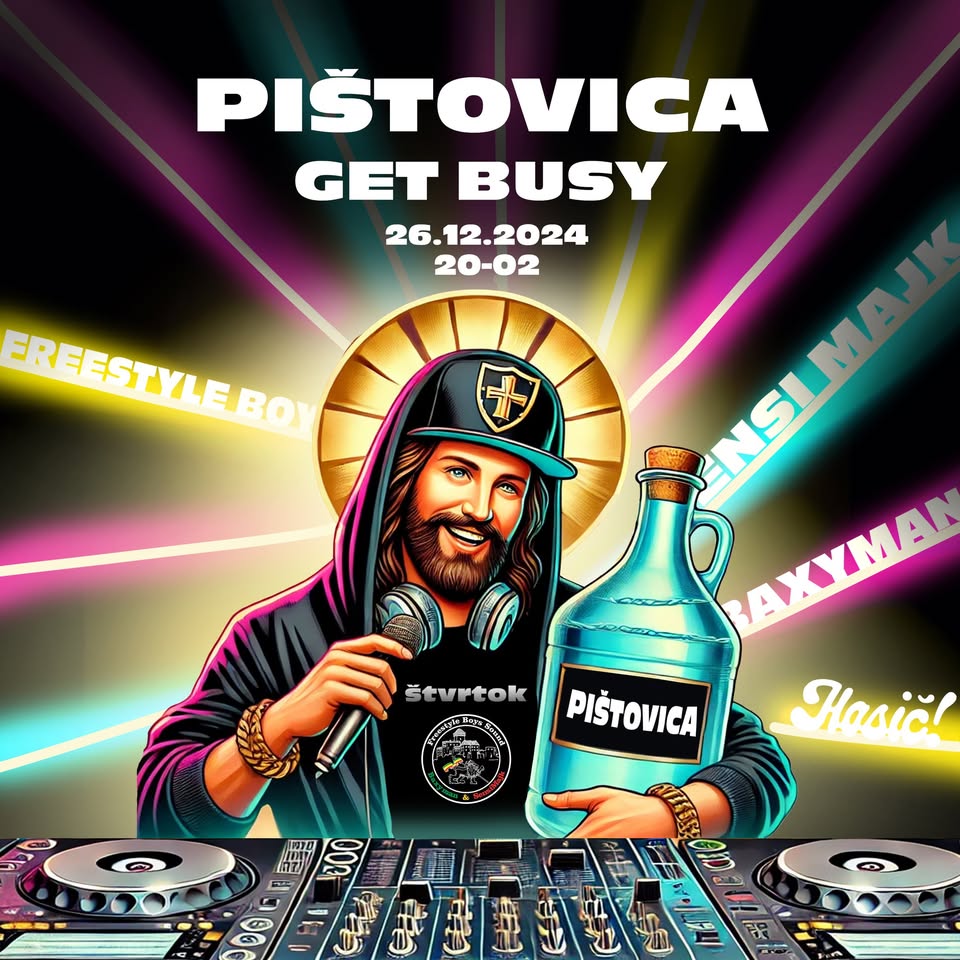 GET BUSY PIŠTOVICA: Hip Hop vs. Dancehall