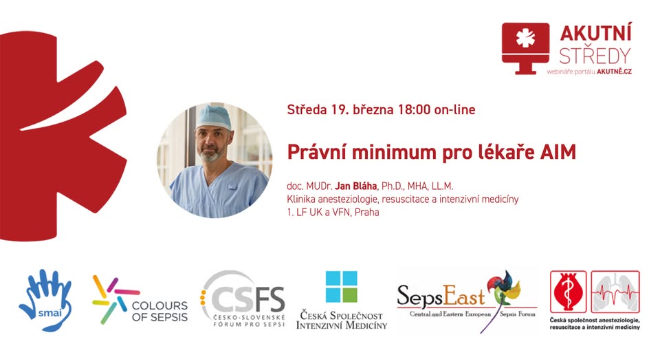 Akutní středa: Právní minimum pro lékaře AIM