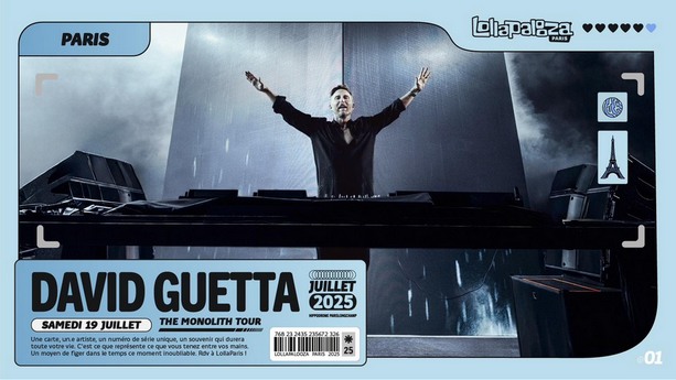 LOLLAPALOOZA PARIS - DAVID GUETTA