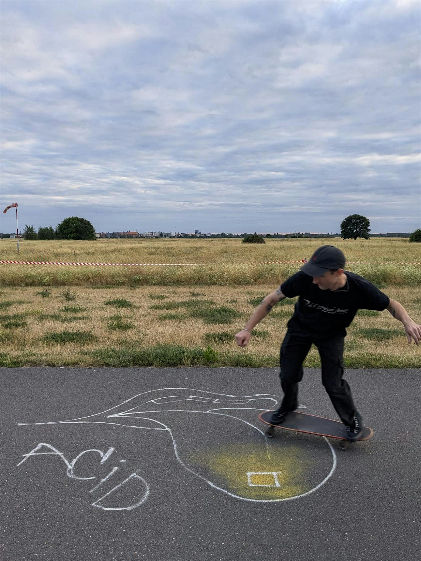 Vegan Skaters at Tempelhofer Feld