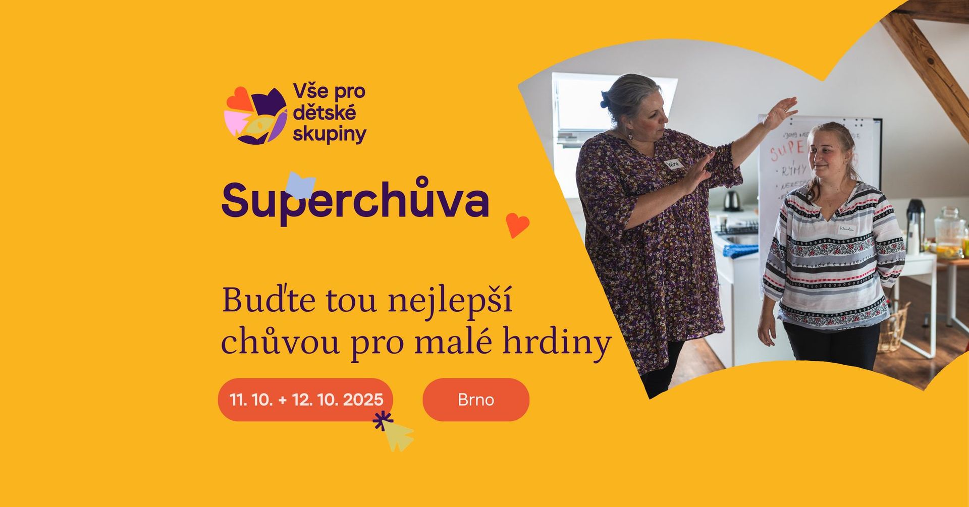 Superchůva - zážitkový kurz v Brně