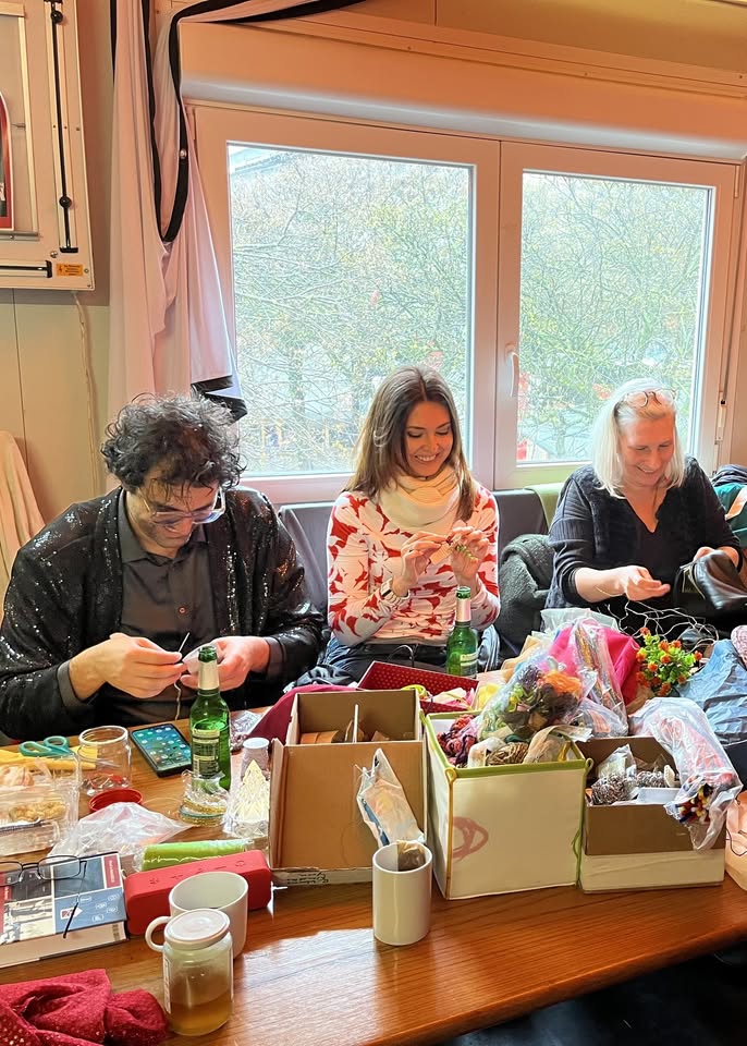 Crafternoon at the Burner Embassy