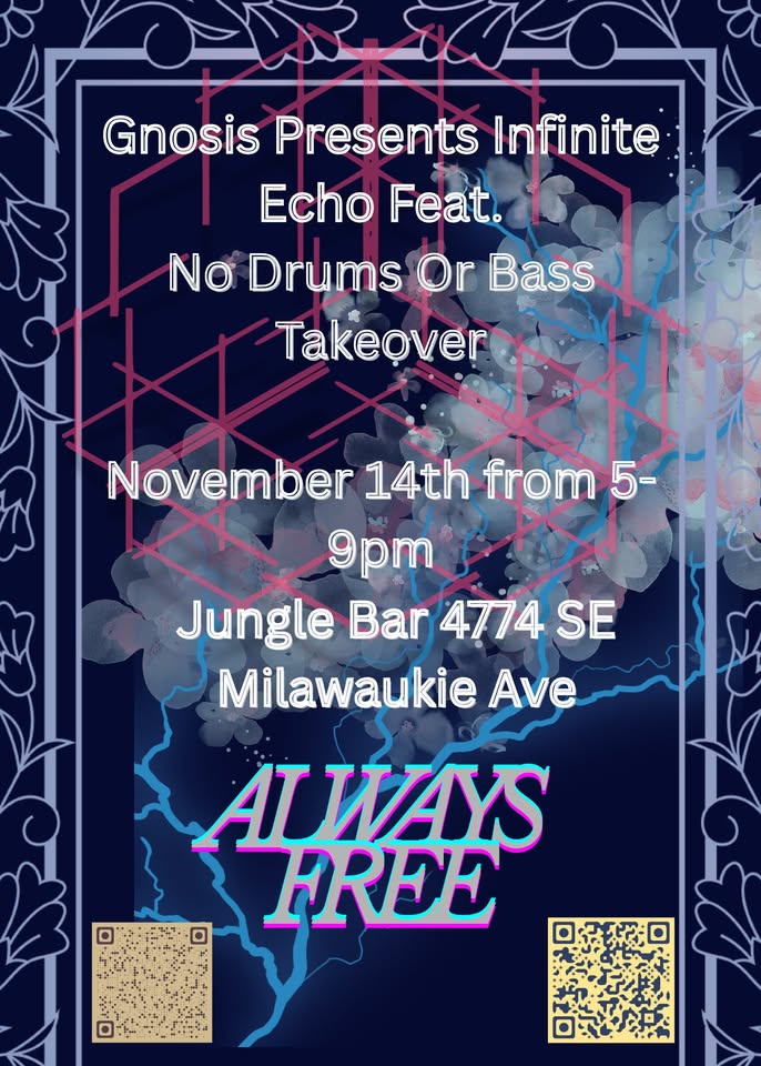 Gnosis Feat. No Drums OR Bass Crew Takeover