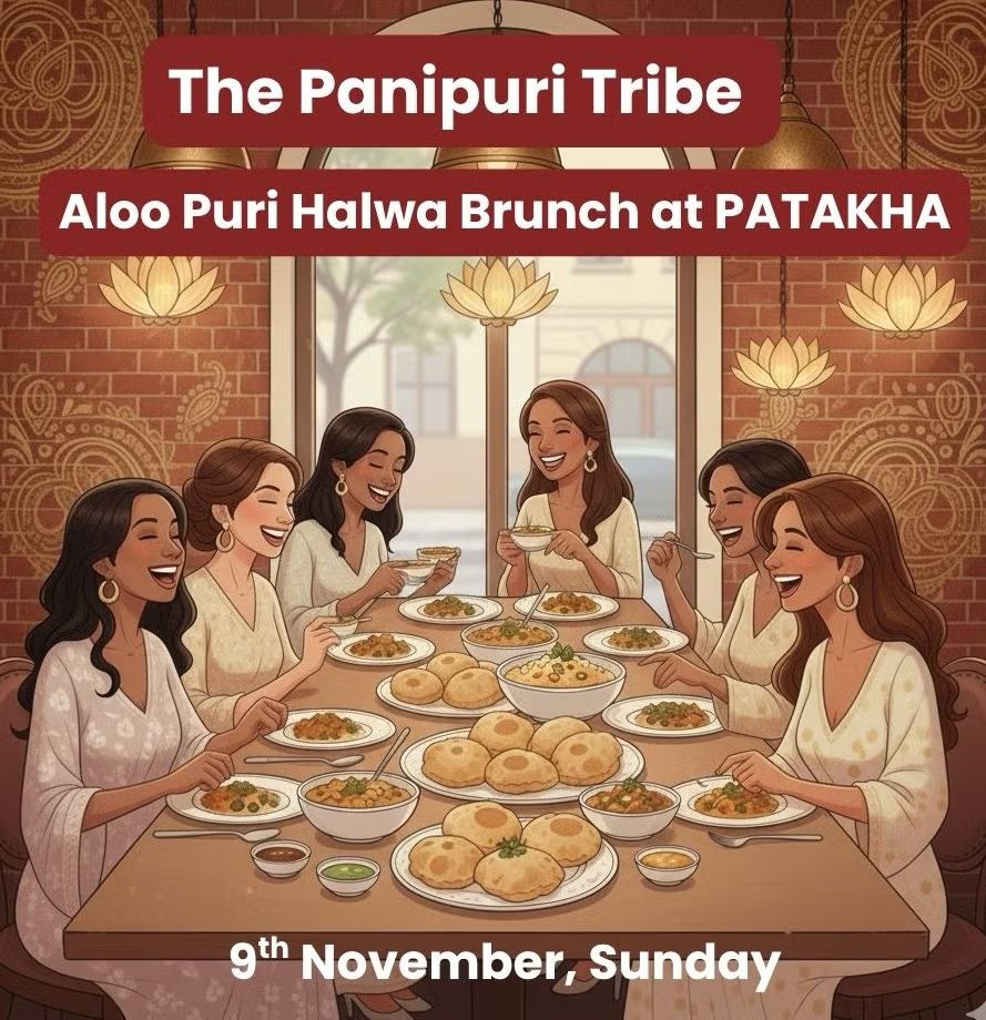 Aloo Puri Halwa Brunch